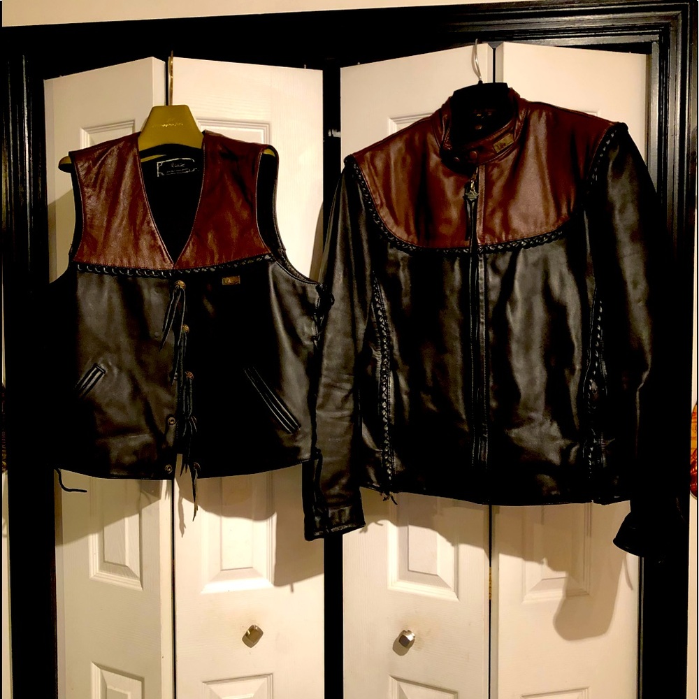 Vintage Men’s H.D. Willie G two tone black & Brown